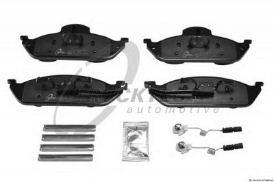 TRUCKTEC AUTOMOTIVE 0235111 -  Комплект тормозных колодок, дисковый тормоз